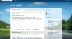 Desktop Screenshot of circuit-smolder.blogspot.com