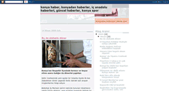 Desktop Screenshot of haberkonya.blogspot.com