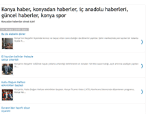 Tablet Screenshot of haberkonya.blogspot.com