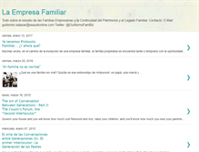 Tablet Screenshot of laempresafamiliar.blogspot.com