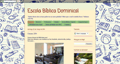 Desktop Screenshot of escolabiblica2ippa.blogspot.com
