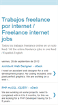 Mobile Screenshot of freelanceporinternet.blogspot.com