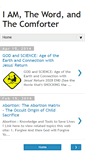 Mobile Screenshot of iamthewordthecomforter.blogspot.com