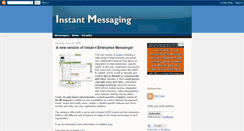 Desktop Screenshot of instantmsg.blogspot.com