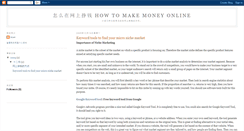 Desktop Screenshot of makemoneyonlinsurfing.blogspot.com