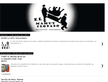 Tablet Screenshot of elmamutclonado.blogspot.com