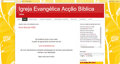 Desktop Screenshot of accaobiblicalisboa.blogspot.com