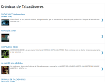 Tablet Screenshot of cronicasdetalcadaveres.blogspot.com