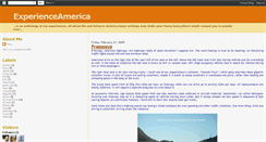 Desktop Screenshot of experienceusa.blogspot.com