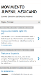 Mobile Screenshot of movimientojuvenilmexicano.blogspot.com