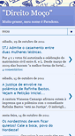 Mobile Screenshot of direitomoco.blogspot.com