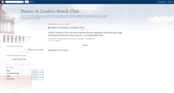 Desktop Screenshot of loafersbeachclub.blogspot.com