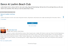 Tablet Screenshot of loafersbeachclub.blogspot.com