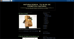 Desktop Screenshot of blognaturalsensia.blogspot.com