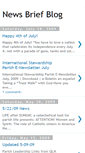 Mobile Screenshot of newsbriefsmslrp.blogspot.com