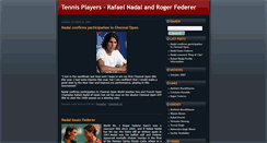 Desktop Screenshot of nadal-federer.blogspot.com