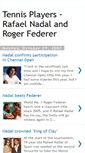 Mobile Screenshot of nadal-federer.blogspot.com