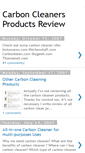 Mobile Screenshot of carbon-cleaner.blogspot.com