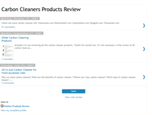 Tablet Screenshot of carbon-cleaner.blogspot.com