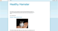 Desktop Screenshot of healthypetonline.blogspot.com