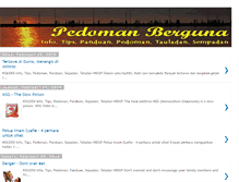 Tablet Screenshot of pedomanberguna.blogspot.com