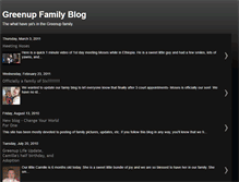 Tablet Screenshot of greenupfamily.blogspot.com