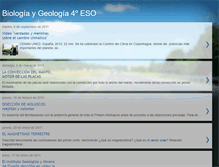 Tablet Screenshot of biologaygeologa4eso.blogspot.com