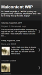 Mobile Screenshot of malcontentstudios-wip.blogspot.com