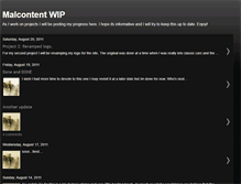 Tablet Screenshot of malcontentstudios-wip.blogspot.com