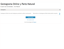 Tablet Screenshot of naturalparto.blogspot.com