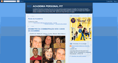 Desktop Screenshot of personal-fit.blogspot.com