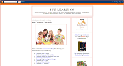 Desktop Screenshot of ellenfunlearning.blogspot.com