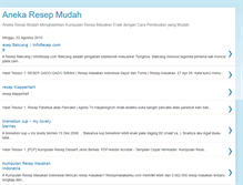 Tablet Screenshot of anekaresepmudah.blogspot.com