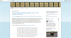 Desktop Screenshot of muslimmediareview.blogspot.com