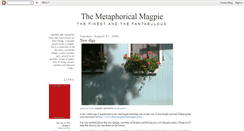 Desktop Screenshot of metaphoricalmagpie.blogspot.com