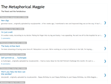 Tablet Screenshot of metaphoricalmagpie.blogspot.com