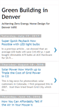 Mobile Screenshot of greenbuildingindenver.blogspot.com