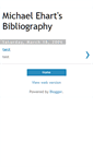 Mobile Screenshot of mehartbibliogrphy.blogspot.com