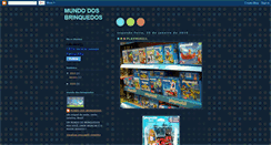 Desktop Screenshot of mundodosbrinquedos400.blogspot.com