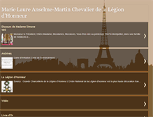 Tablet Screenshot of mlamlegionhonneur.blogspot.com