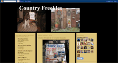 Desktop Screenshot of countryfreckles.blogspot.com