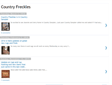 Tablet Screenshot of countryfreckles.blogspot.com