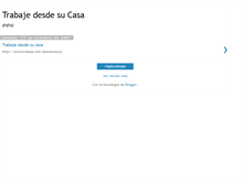 Tablet Screenshot of oficinaencasa.blogspot.com