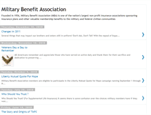 Tablet Screenshot of militarybenefitassociation.blogspot.com