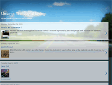 Tablet Screenshot of beautifulumang.blogspot.com