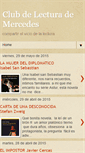 Mobile Screenshot of clubdelecturademercedes.blogspot.com