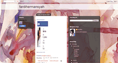 Desktop Screenshot of fardihermansyah.blogspot.com