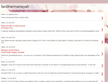 Tablet Screenshot of fardihermansyah.blogspot.com