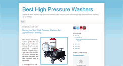 Desktop Screenshot of best-high-pressure-washers.blogspot.com