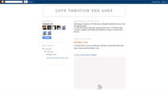 Desktop Screenshot of lovethroughtheages.blogspot.com